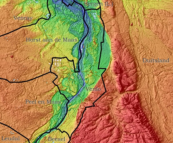 Venlo 02 2048 gemeente met AHN
